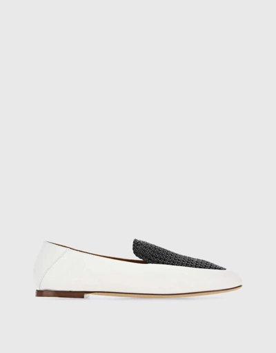 Olene Two-tone Leather Loafers