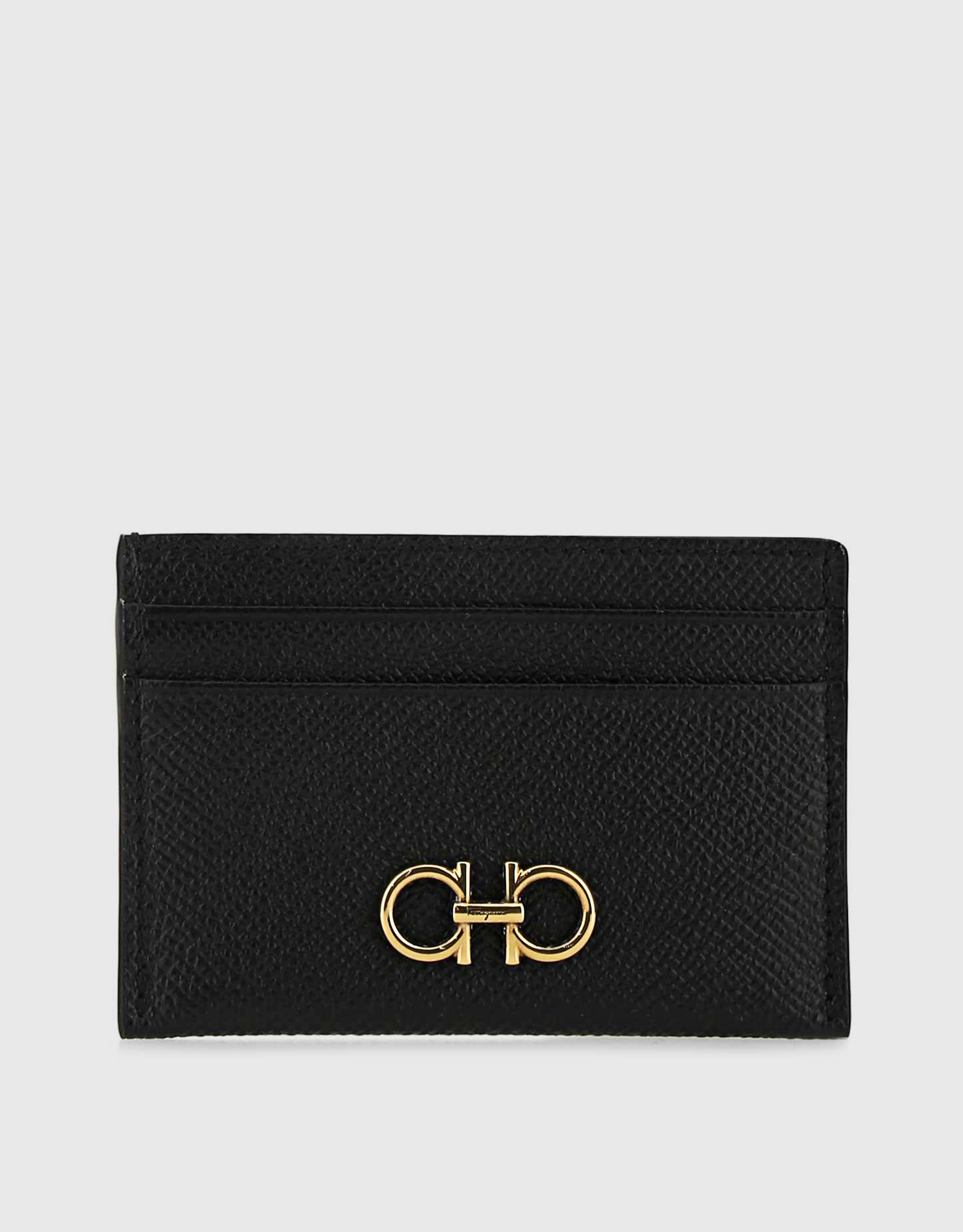 Salvatore Ferragamo Gancini Calf Leather Cardholder　サルヴァトーレ フェラガモ ガンチーニ カーフレザー カードホルダー Salvatore