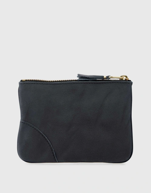 Comme des Garcons CDG Washed Calfskin Zipped Wallet () IFCHIC.COM