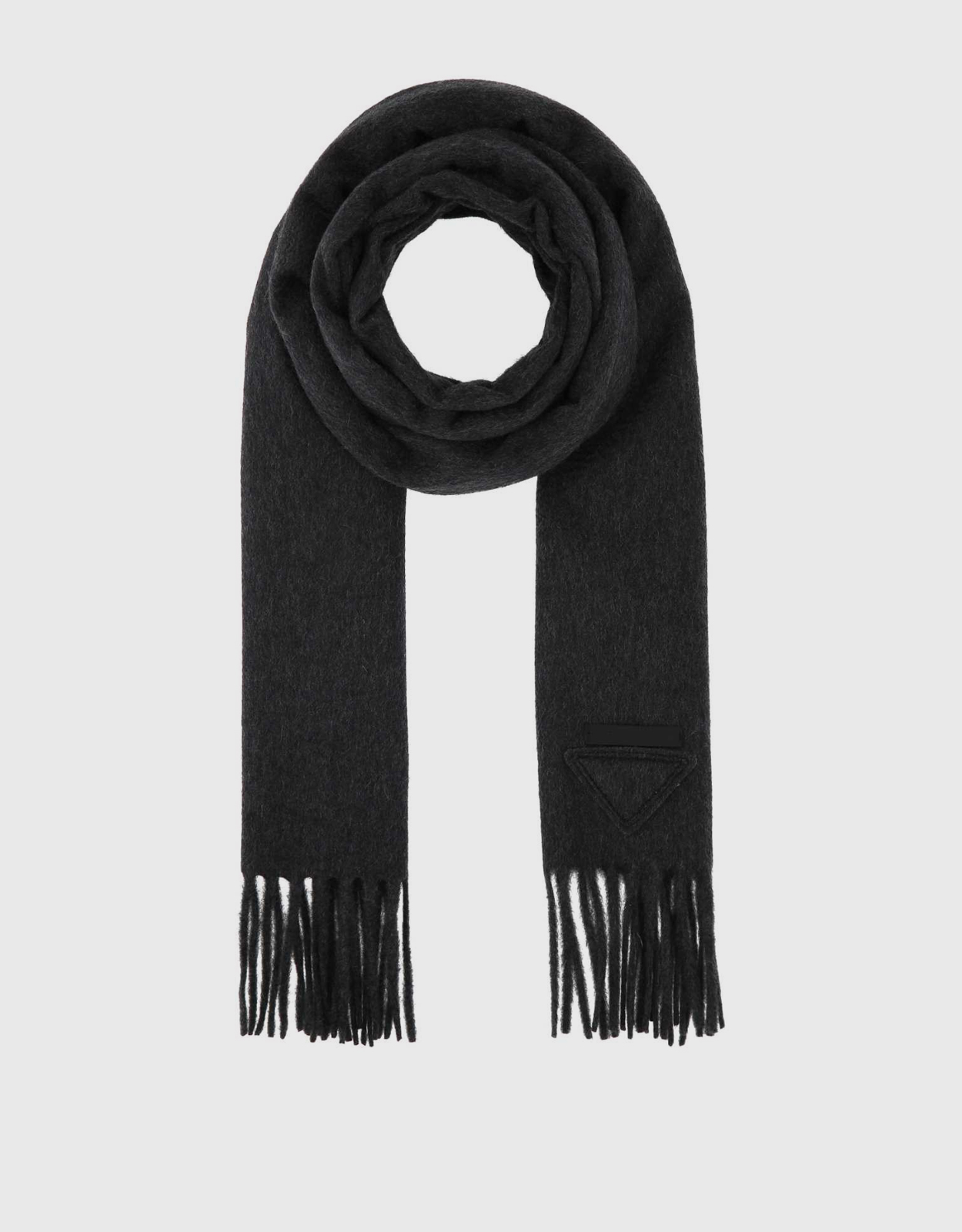 Prada Prada Triangle Logo Cashmere Scarf　プラダ トライアングル ロゴ カシミア スカーフ