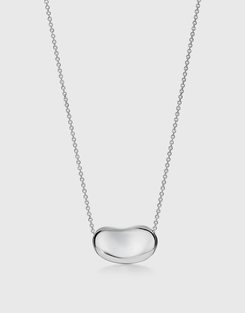アクセサリー Tiffany Peretti Bean Necklace Silver 925 Tiffany & Co. Elsa Peretti Bean Design スターリングシルバー