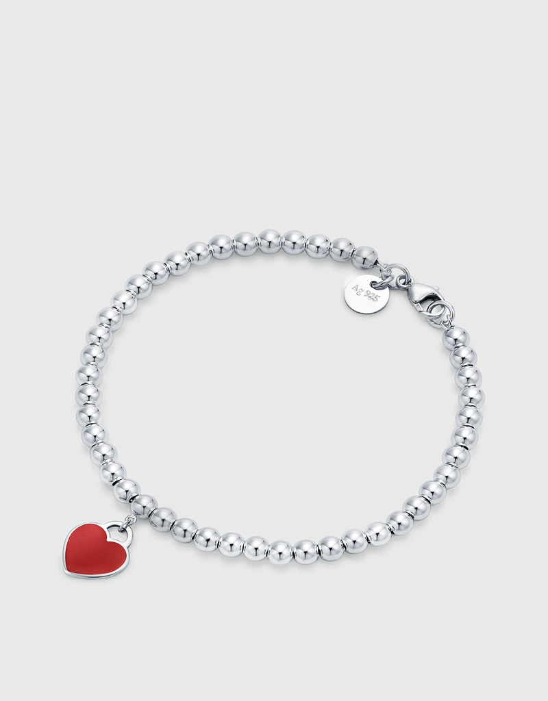 Tiffany & Co. Return To Tiffany スターリングシルバー Red Heart Tag