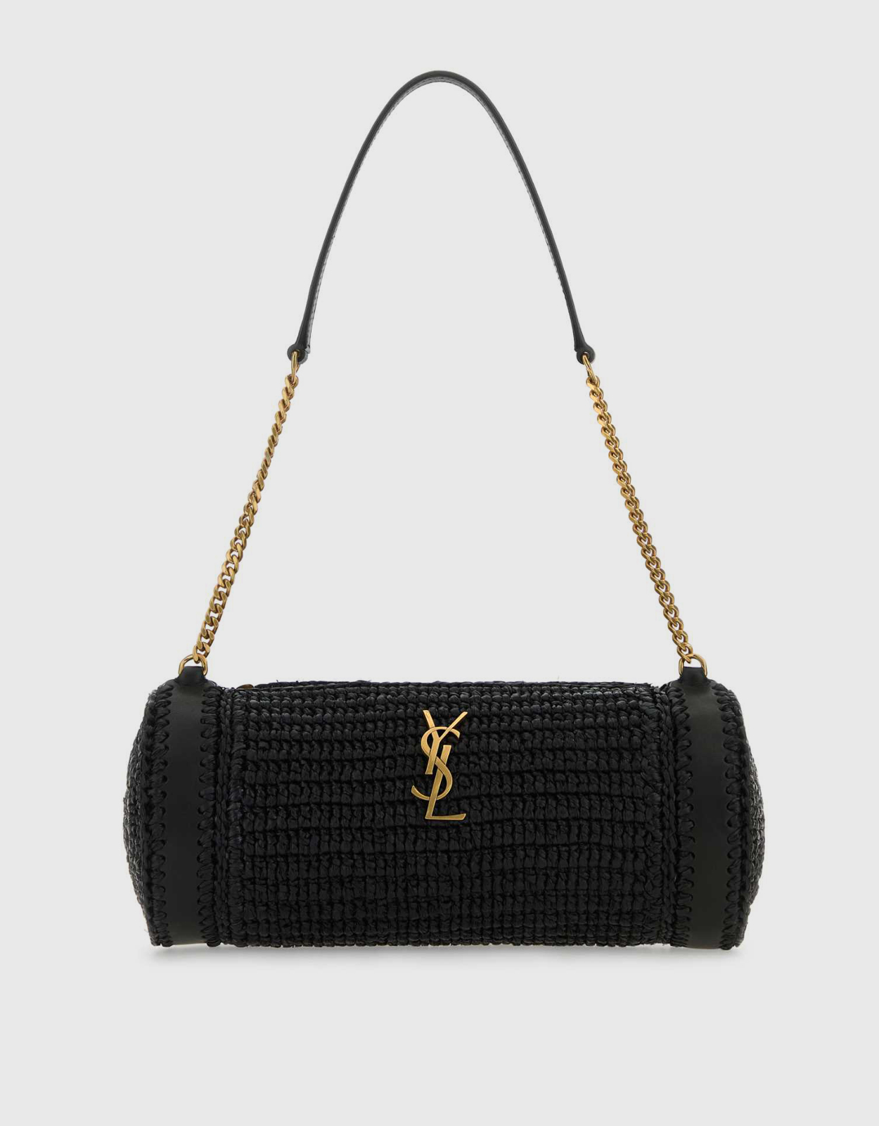 Saint Laurent Saint Laurent Cassandre Raffia Leather Shoulder Bag　サンローラン カサンドル ラフィアレザー ショルダーバッグ