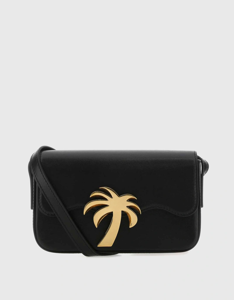Palm Angels Leather Palm Foldover Crossbody Bag (ショルダーバッグ