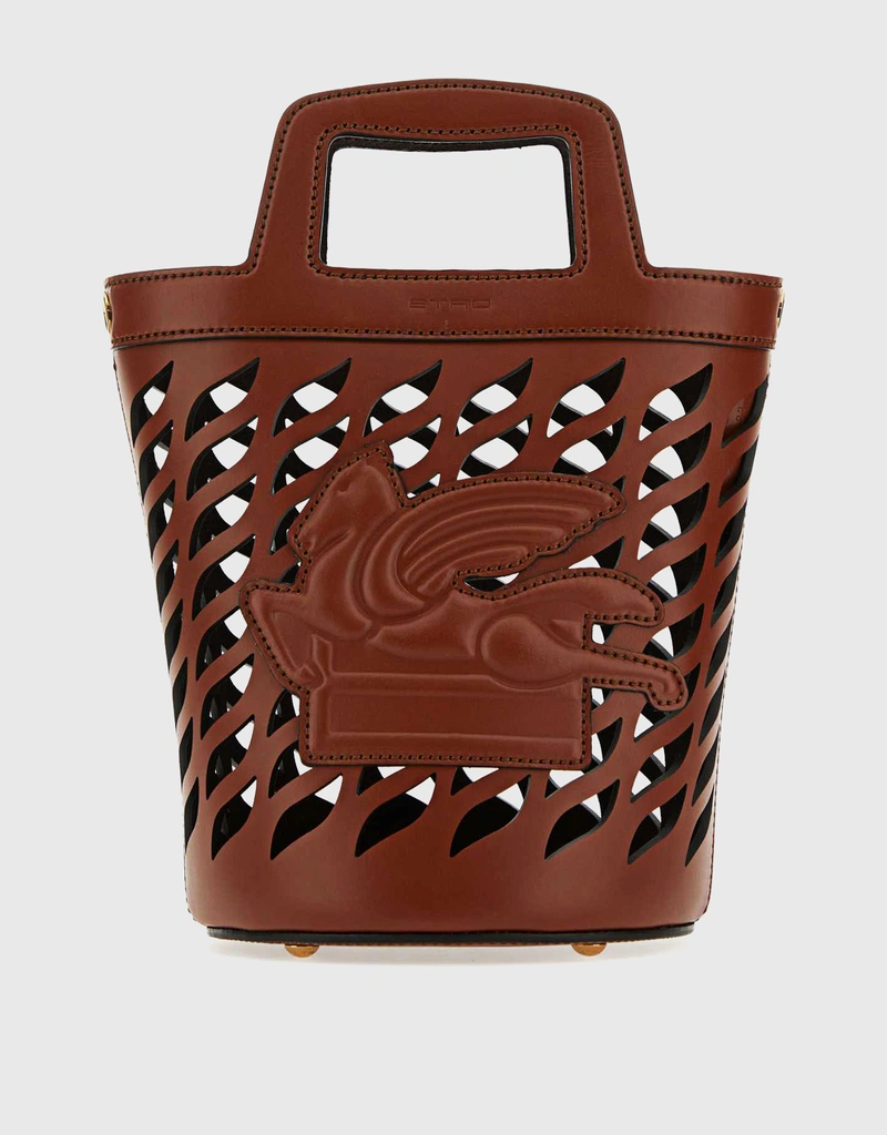 エトロ　ペガソ　トートバッグ Etro ペガソモチーフカットアウトディテールトートバッグ (ショルダー