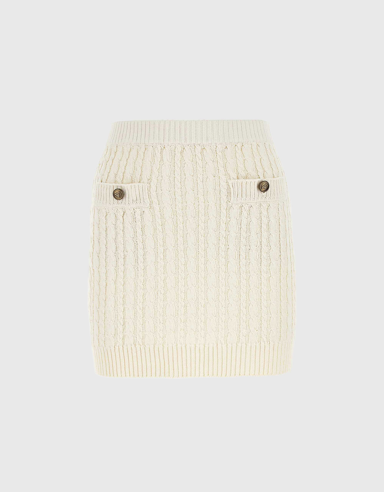 Prada Prada Knitted Mini Skirt - IT 36　プラダ ニット ミニ スカート - IT 36