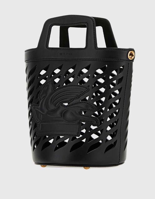 Etro Pegaso Motif Cut Out Detailed Tote Bag (トートバッグ