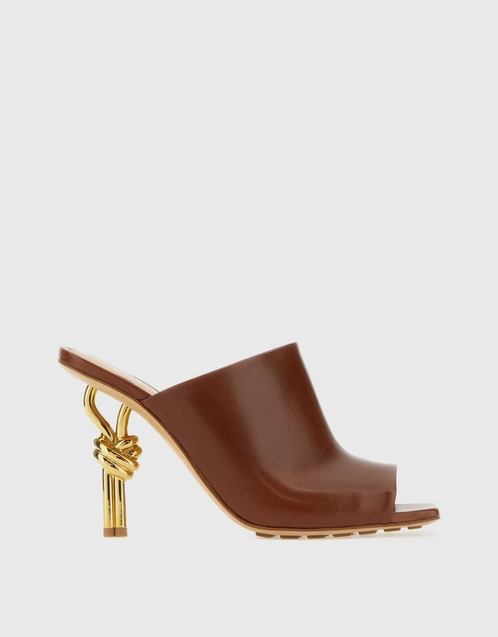 Bottega Veneta Nappa Leather High-ヒール付きミュール (ミュール