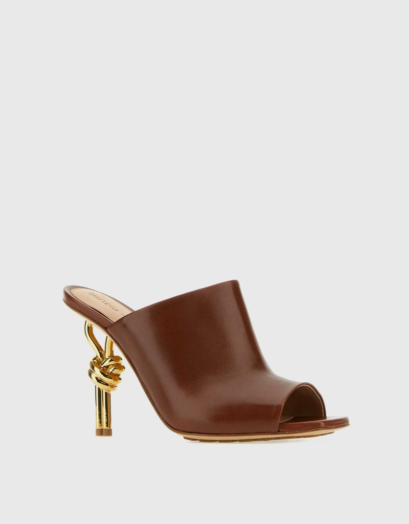 Bottega Veneta Nappa Leather High-ヒール付きミュール (ミュール