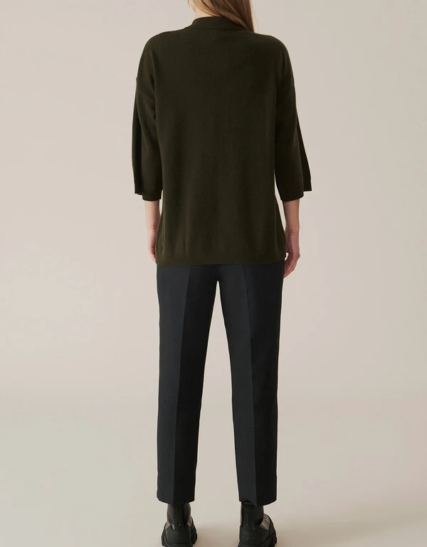 Ganni Cashmere Knit Relaxed Sweater