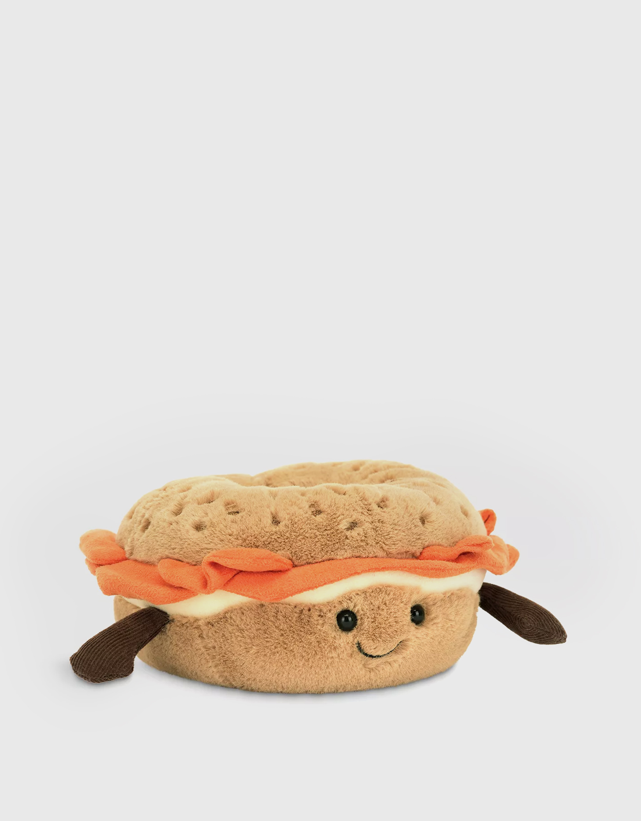ジェリーキャット ベーグル 食べ物  bagelぬいぐるみサンド Jellycat Amuseable Bagel Soft Toy 14cm (子供用ぬいぐるみ) IFCHIC.COM