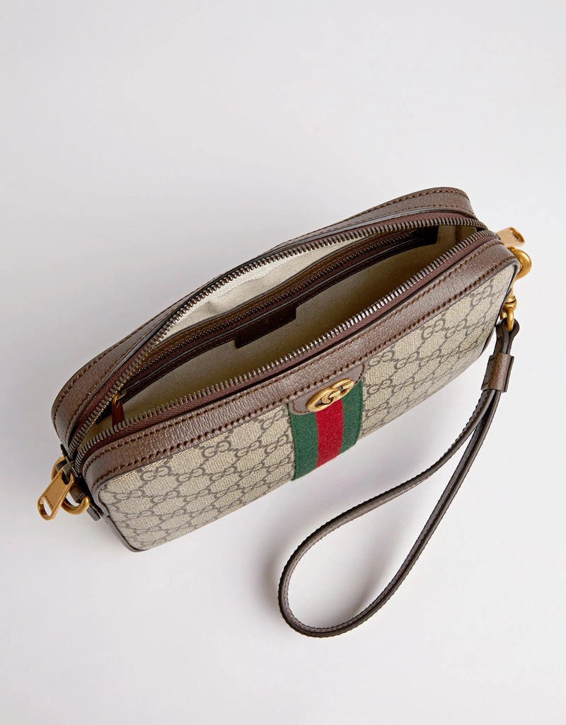 Gucci Ophidia GG Printed Canvas Crossbody Bag (ショルダーバッグ