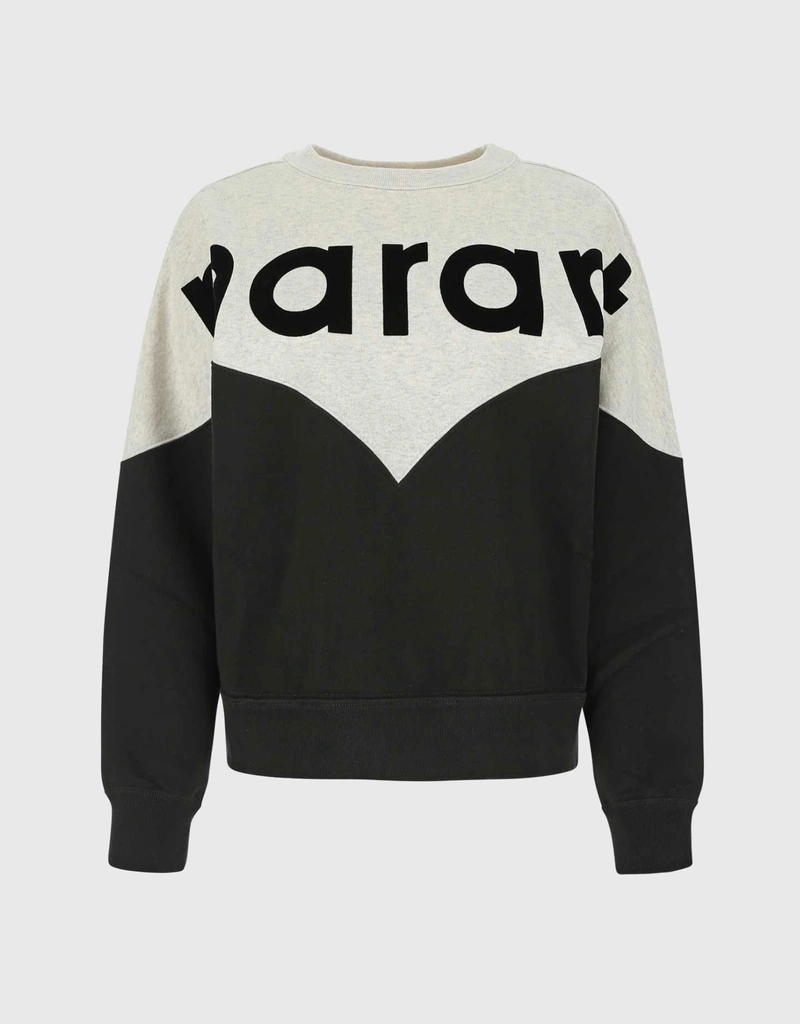 Isabel Marant Étoile ヒューストンコットンツートーンスウェット