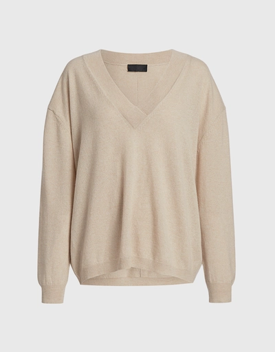 Merle V-neck Cashmere Sweater 