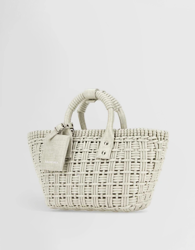 Balenciaga Bistro XS Raffia Crossbody Handbag (Shoulder bags