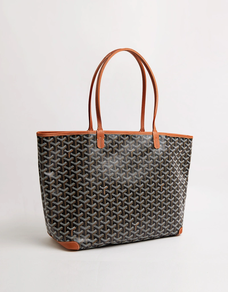 Goyard Artois MM Calfskin And Canvas Tote Bag (トートバッグ