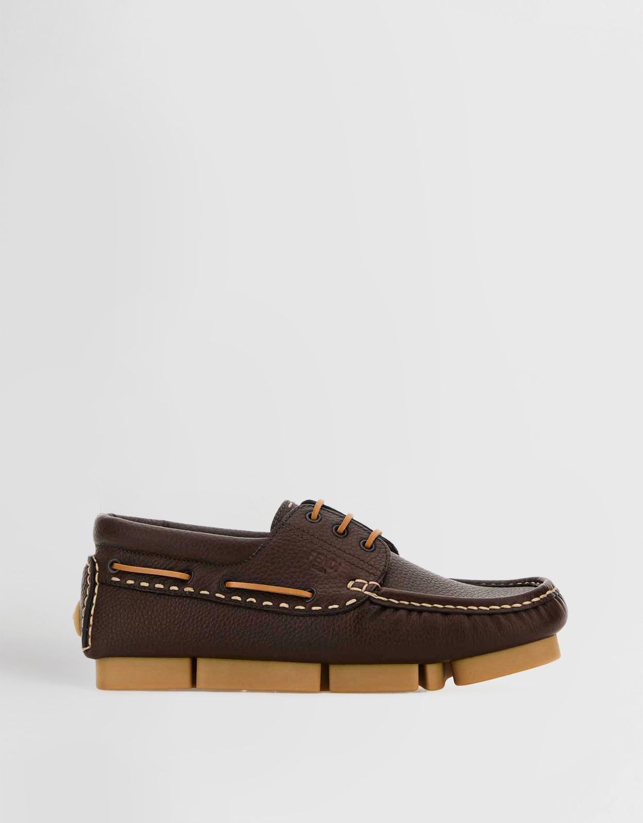 FENDI Fendi Men's Fendi Deck Calfskin Loafers - UK 6　フェンディ メンズ フェンディ デッキ カーフスキン ローファー - UK 6