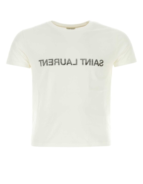 Saint Laurent メンズコットンクルーネックTシャツ () IFCHIC.COM