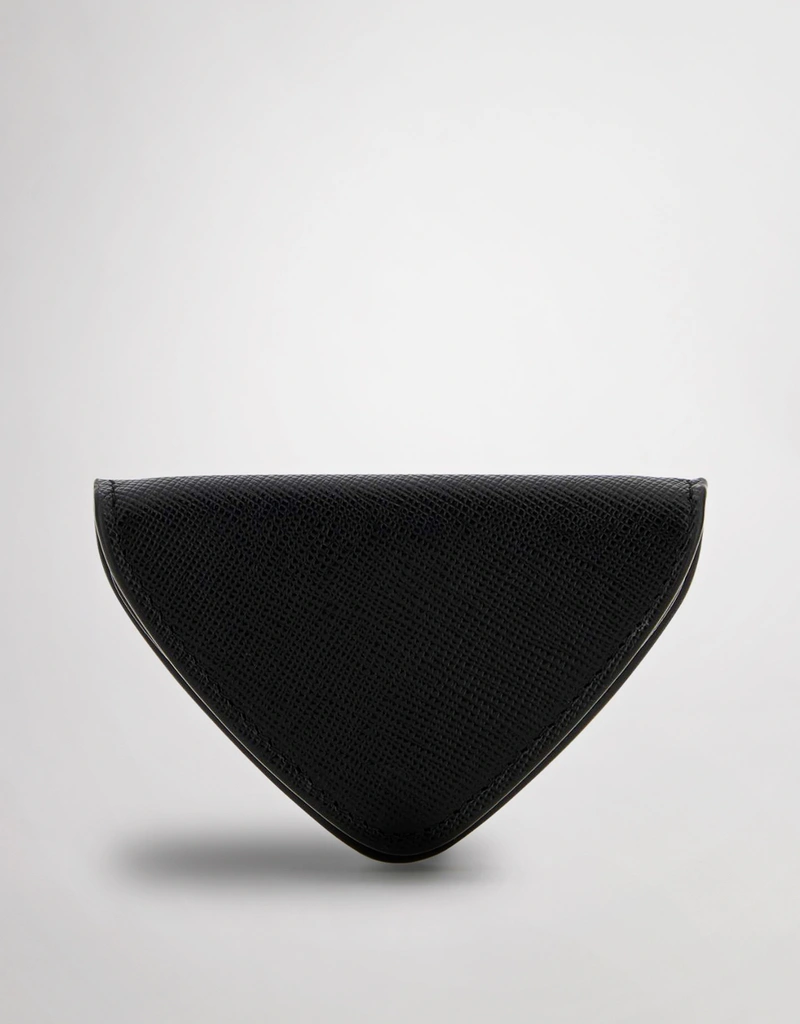 Prada Men's Triangle Logo Leather Coin Purse () IFCHIC.COM