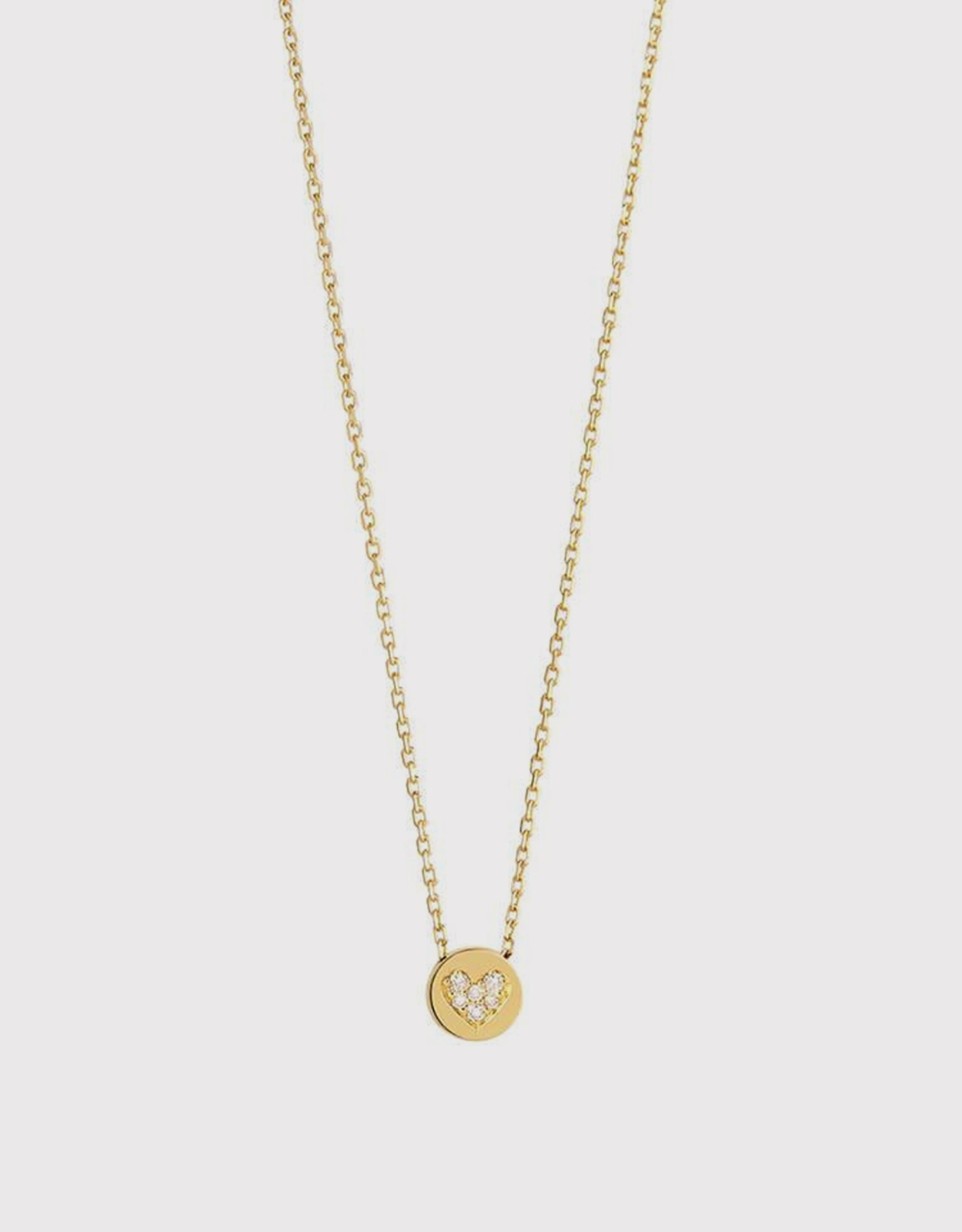 Ruifier Jewelry Modern Words Fine-Big Love Necklace