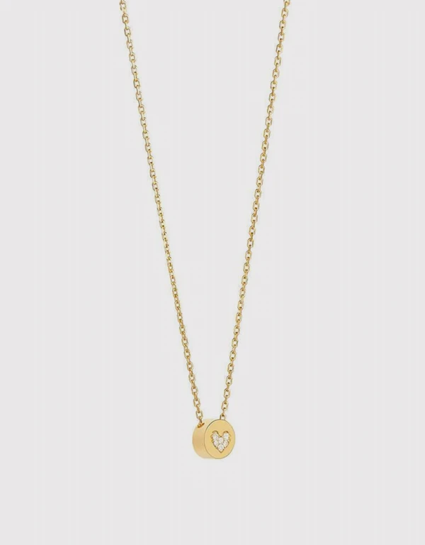 Ruifier Jewelry  Modern Words Fine-Big Love Necklace