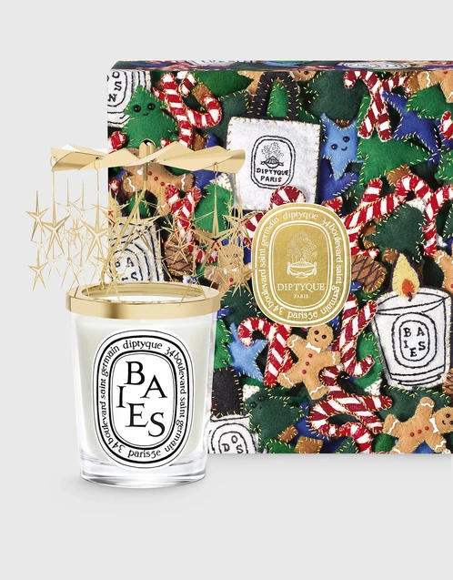 Diptyque Limited-Edition Carousel Baies Scented Candle Gift Set 