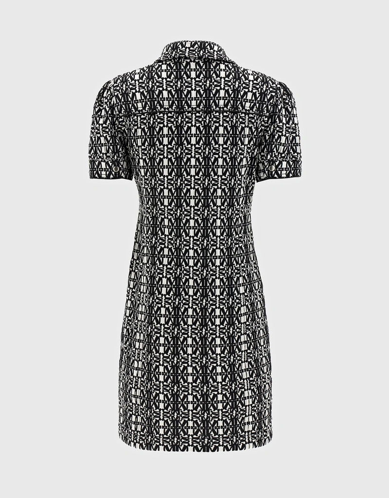 Max Mara Cesy Dress - White/Black Max Mara Cesy Dress - White/Black