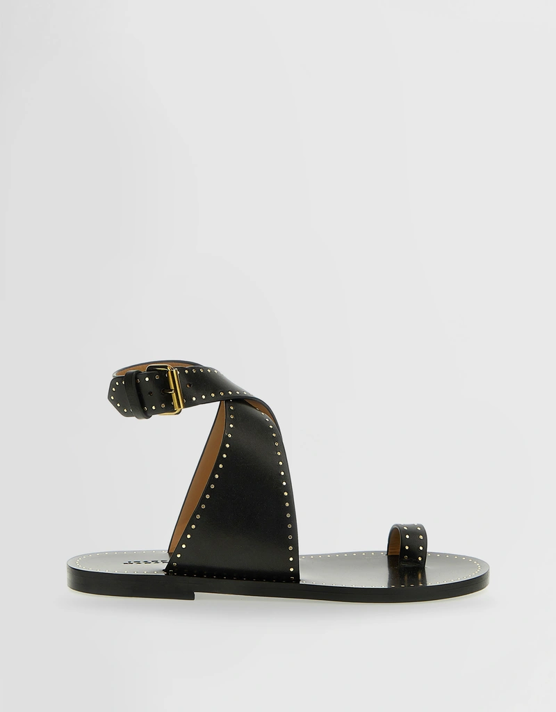 Isabel Marant Jools Calf Leather Sandals (Sandals) IFCHIC.COM