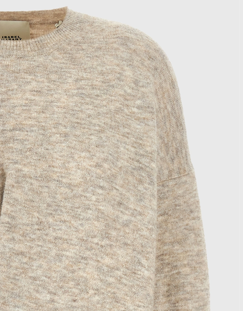 Isabel Marant Alpaca-blend sweater セーター Tane alpaca wool-blend sweater in neutrals - Isabel Marant | Mytheresa