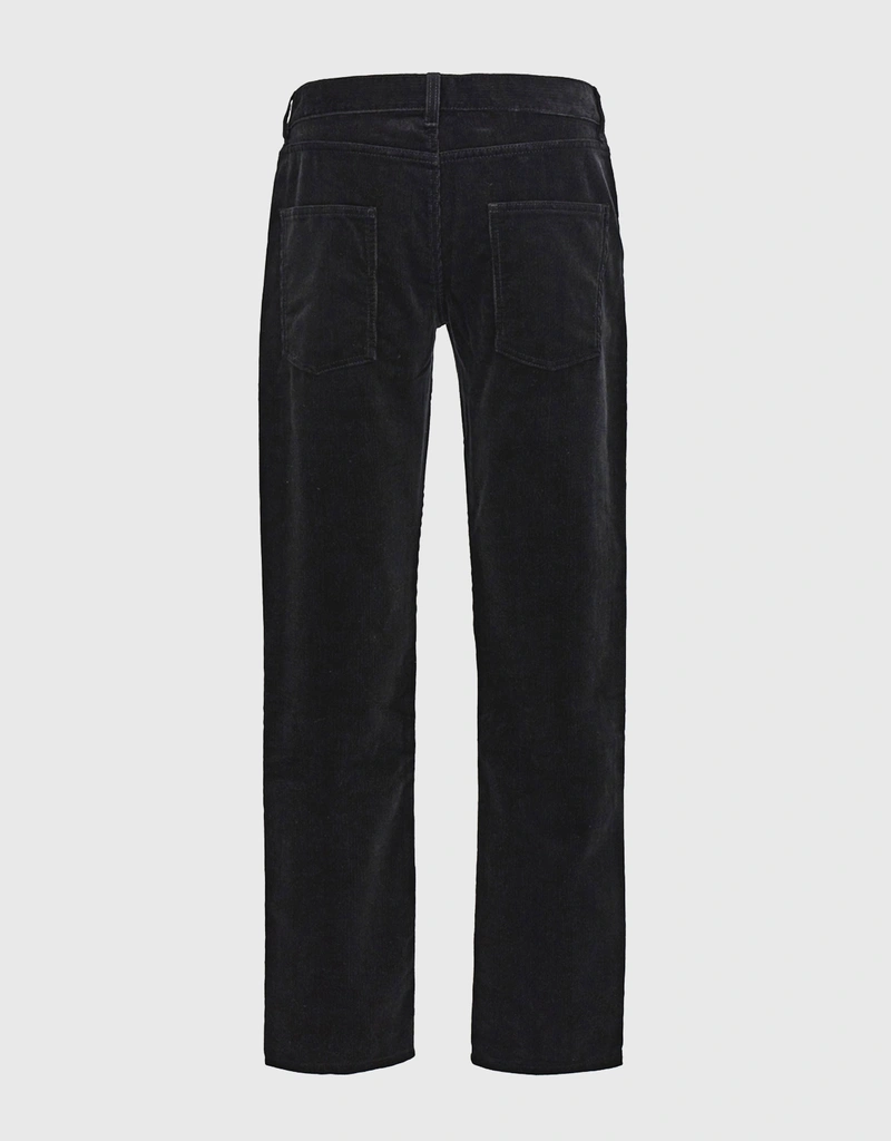 Saint Laurent メンズ's Cotton Corduroy Straight Leg Pants (ズボン