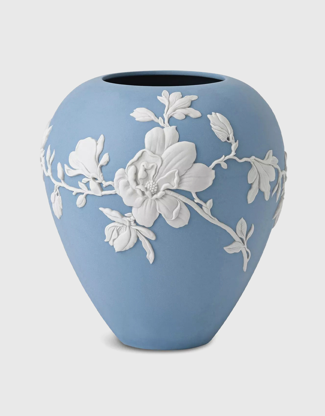 Wedgwood Magnolia Blossom Jasperware Vase 18cm () IFCHIC.COM