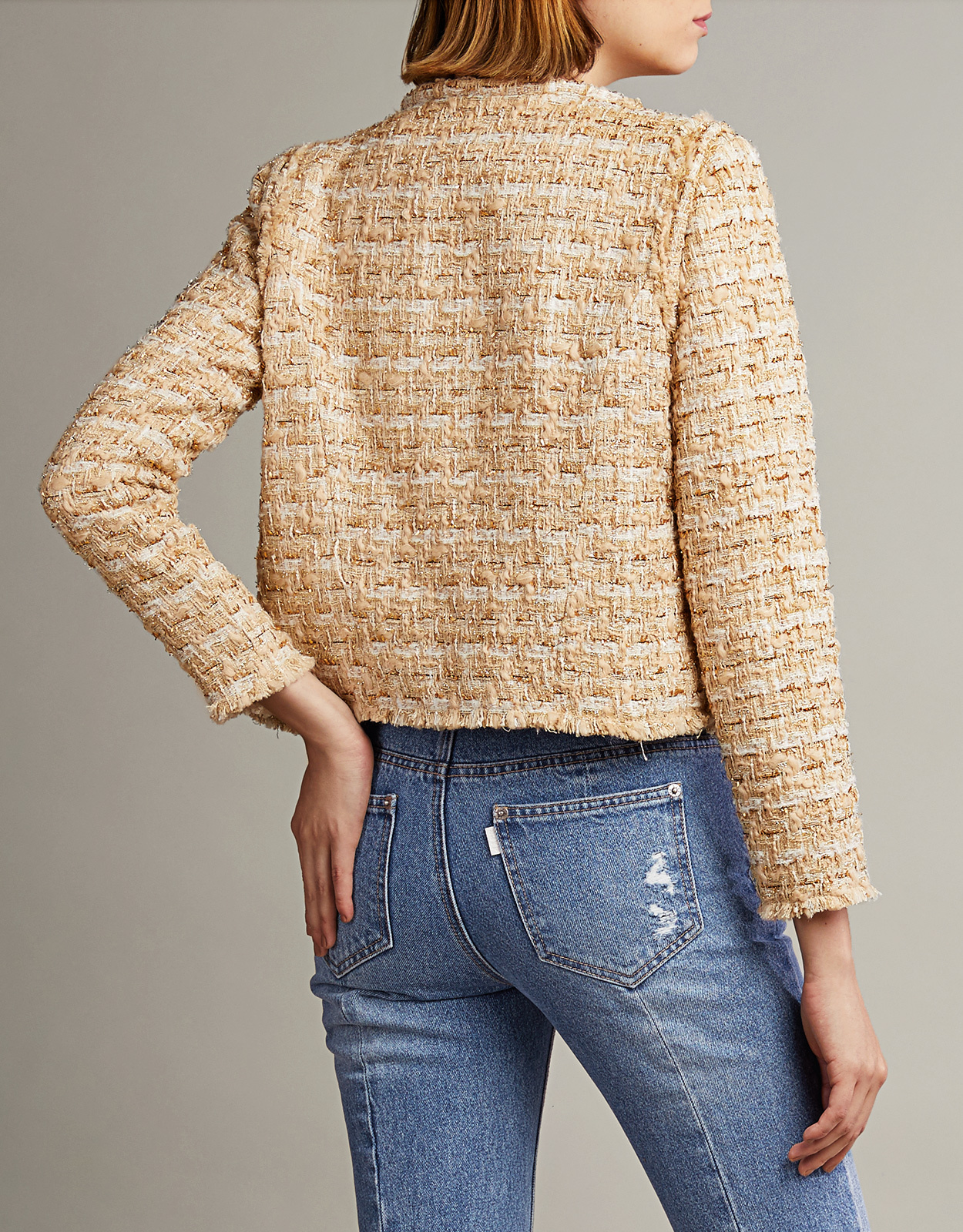 iro disco cropped jacket