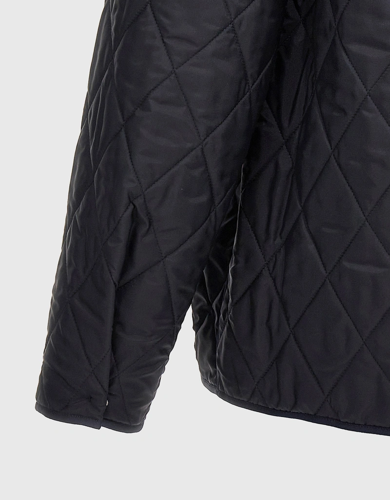 Valentino Garavani Men's VLogo Quilted Shirt Jacket () IFCHIC.COM
