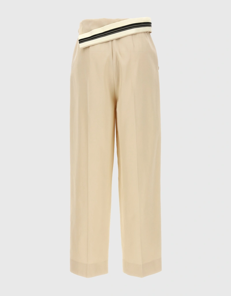 Fendi Gabardine テーパードパンツ (パンツ) IFCHIC.COM