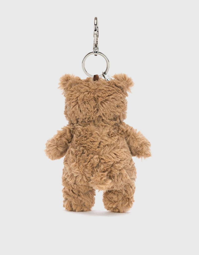 Jellycat Bartholomew Bear Bag Charm 12cm (おもちゃとバッグ,子供用