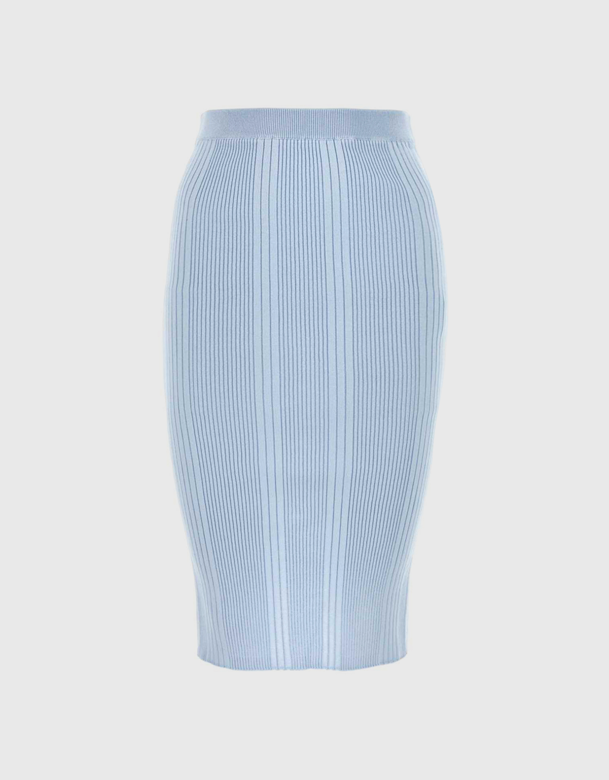 BOTTEGA VENETA Bottega Veneta Cotton ribbed Knee-Length Skirt - XS　ボッテガ・ヴェネタ コットンリブ膝丈スカート - XS