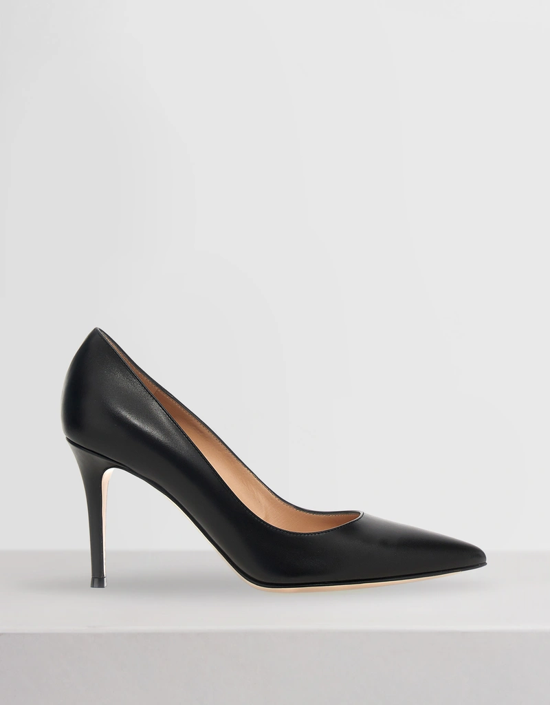 GIANVITO ROSSI Gianvito Calfskin Pointed Toe ハイヒール (ヒール