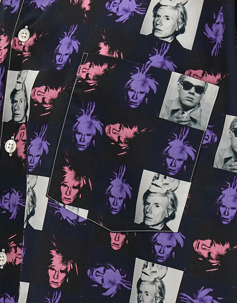 Comme des Garcons Shirt メンズ's Andy Warhol Style Short-Sleeved