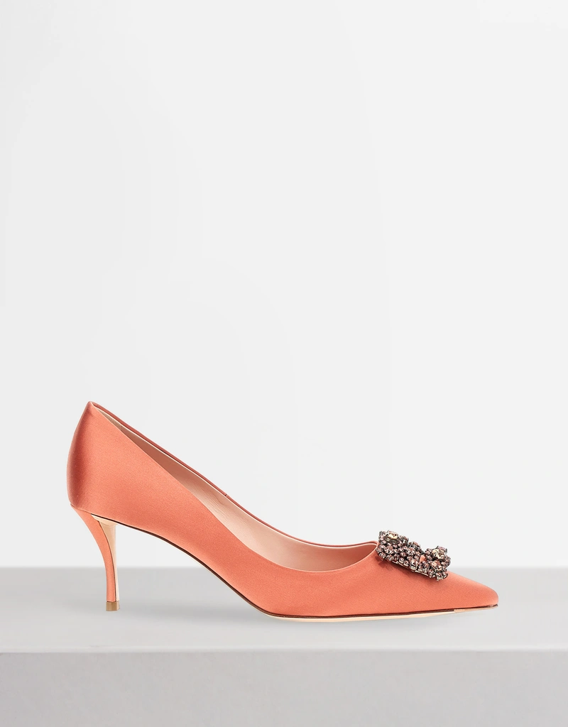 Roger Vivier ヒール お値下げ不可 Roger Vivier エフロレスセンス ミッドヒールパンプス () IFCHIC.COM
