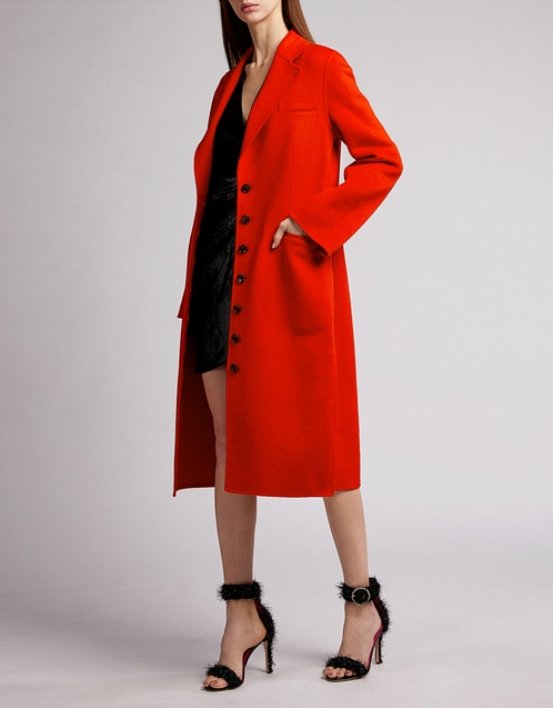 Joseph New Marline Wool-blend Long Coat (Coats,Long) IFCHIC.COM