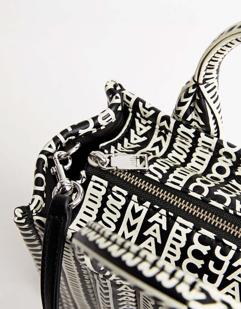 Marc Jacobs The Small Lamb Leather Monogram Tote Bag (Tote Bags