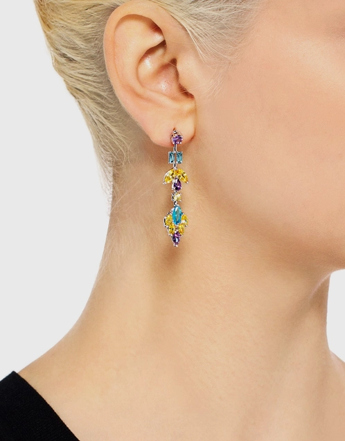 Monarch Multi Color Earrings