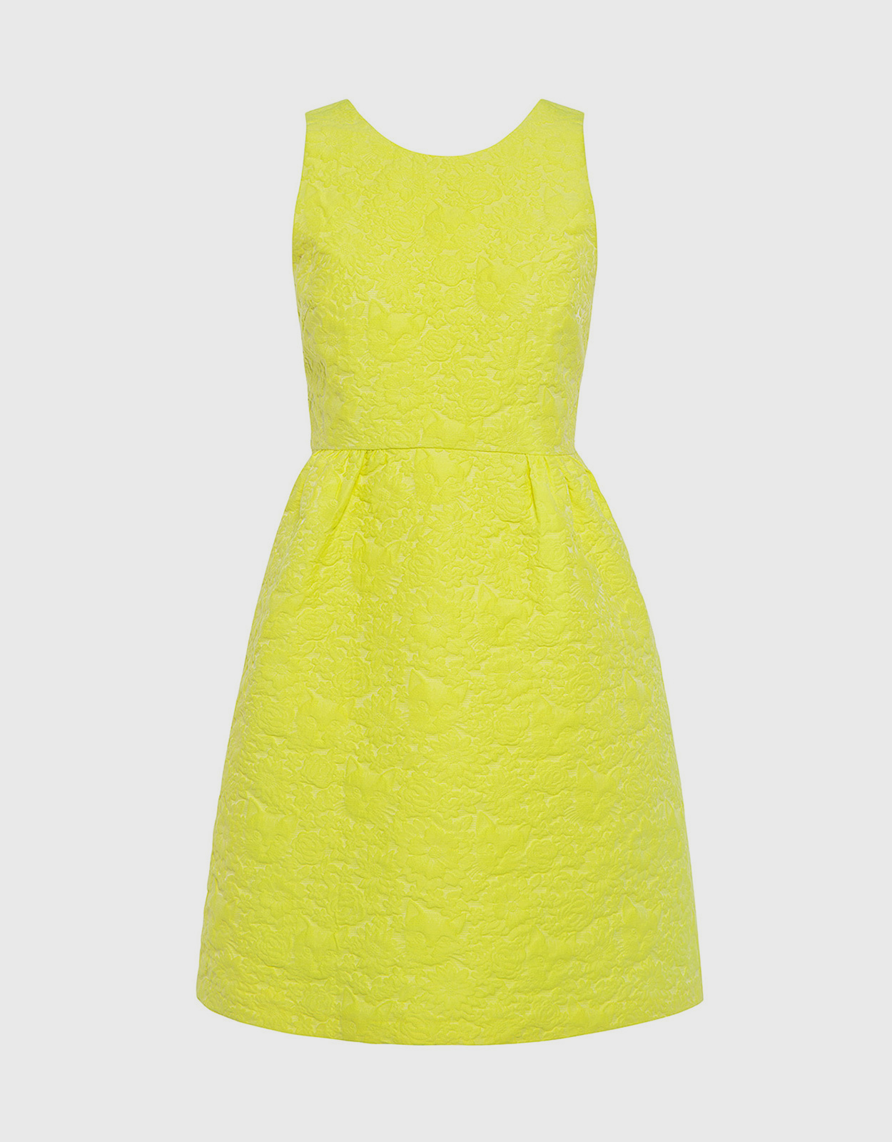 Sunny Yellow Tea Dress