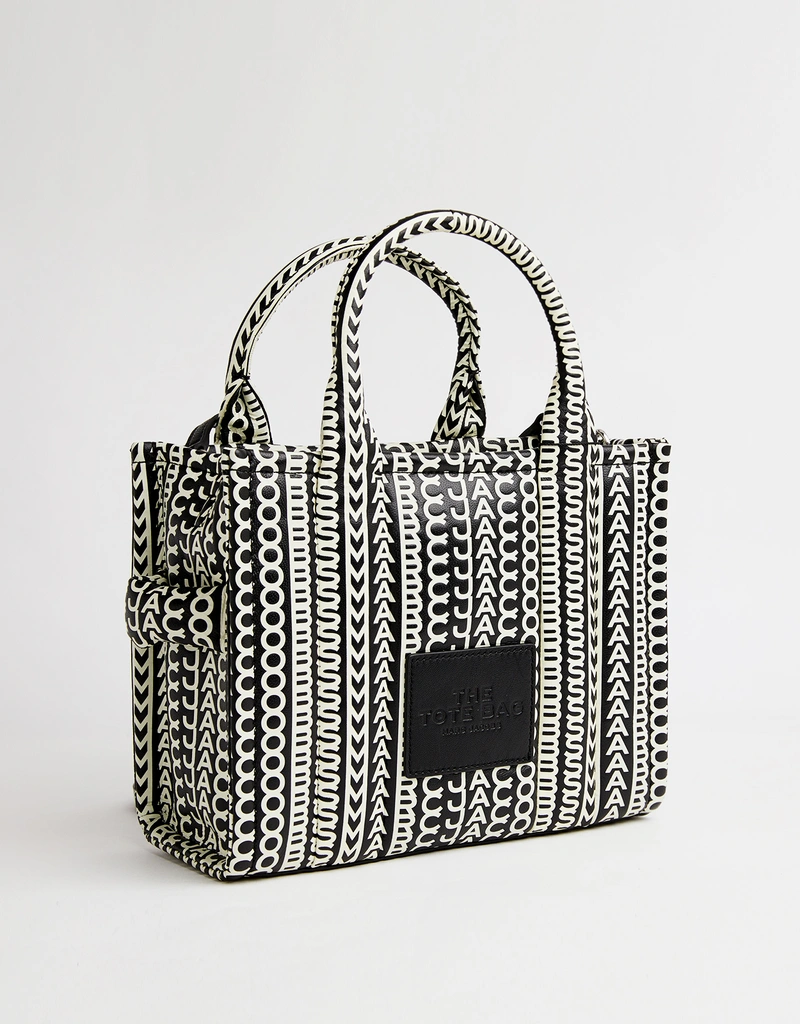 Marc Jacobs The Small Lamb Leather Monogram Tote Bag (Tote Bags