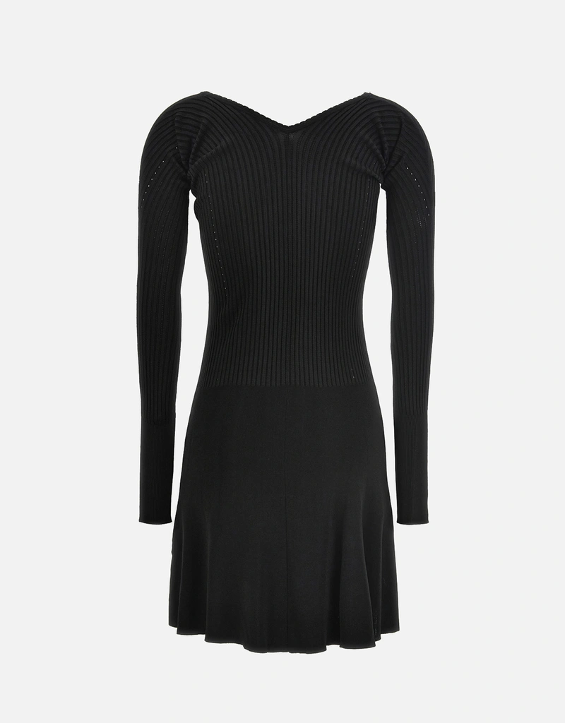 jacquemus black mini dress Jacquemus Croisire Dress