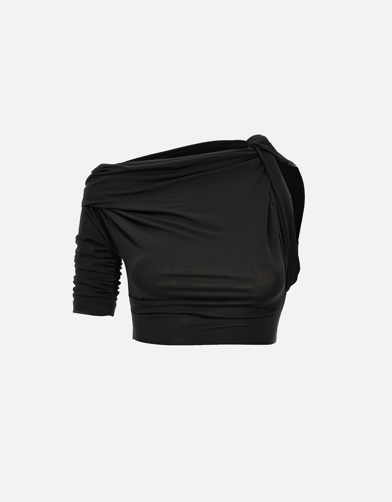 JACQUEMUS Jacquemus Drapeado Cropped Top - L　Jacquemus ドレープクロップトップ - L