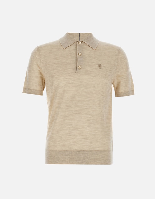 Burberry Men's Wool Polo Shirt () IFCHIC.COM