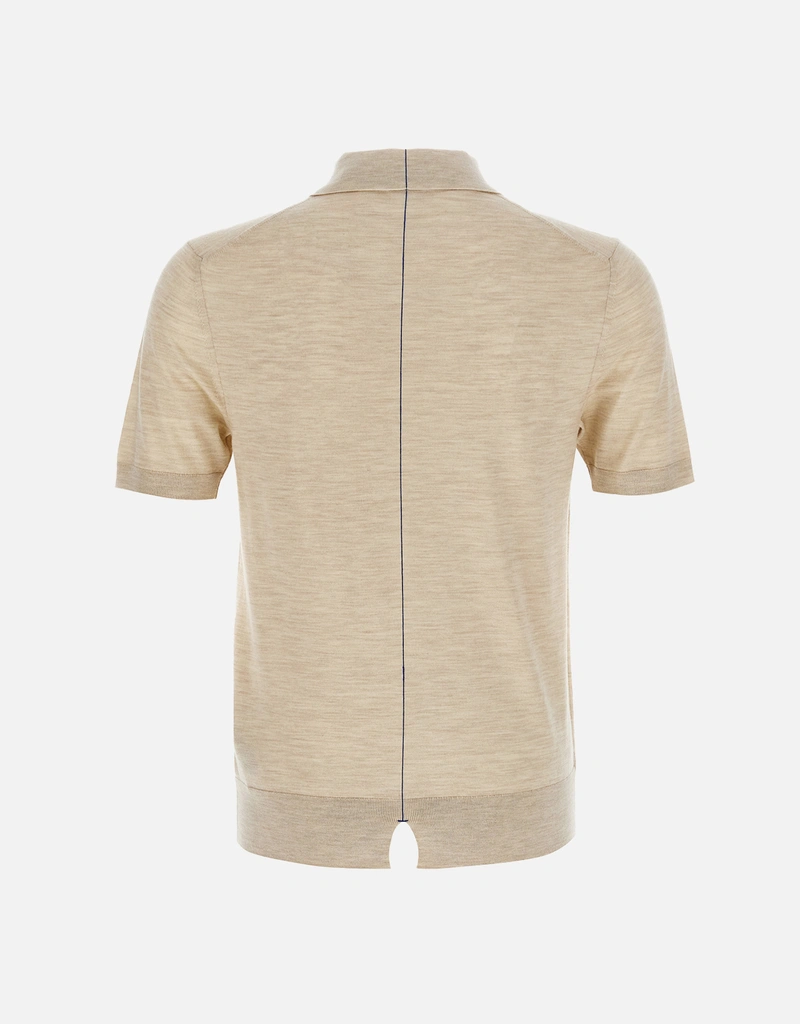 Burberry Men's Wool Polo Shirt () IFCHIC.COM