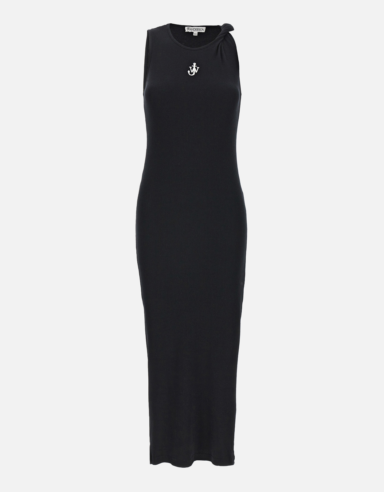 JW Anderson Cotton Ribbed Sleeveless Midi Dress - XXS　JW Anderson コットン リブ ノースリーブ ミディ ドレス - XXS JW
