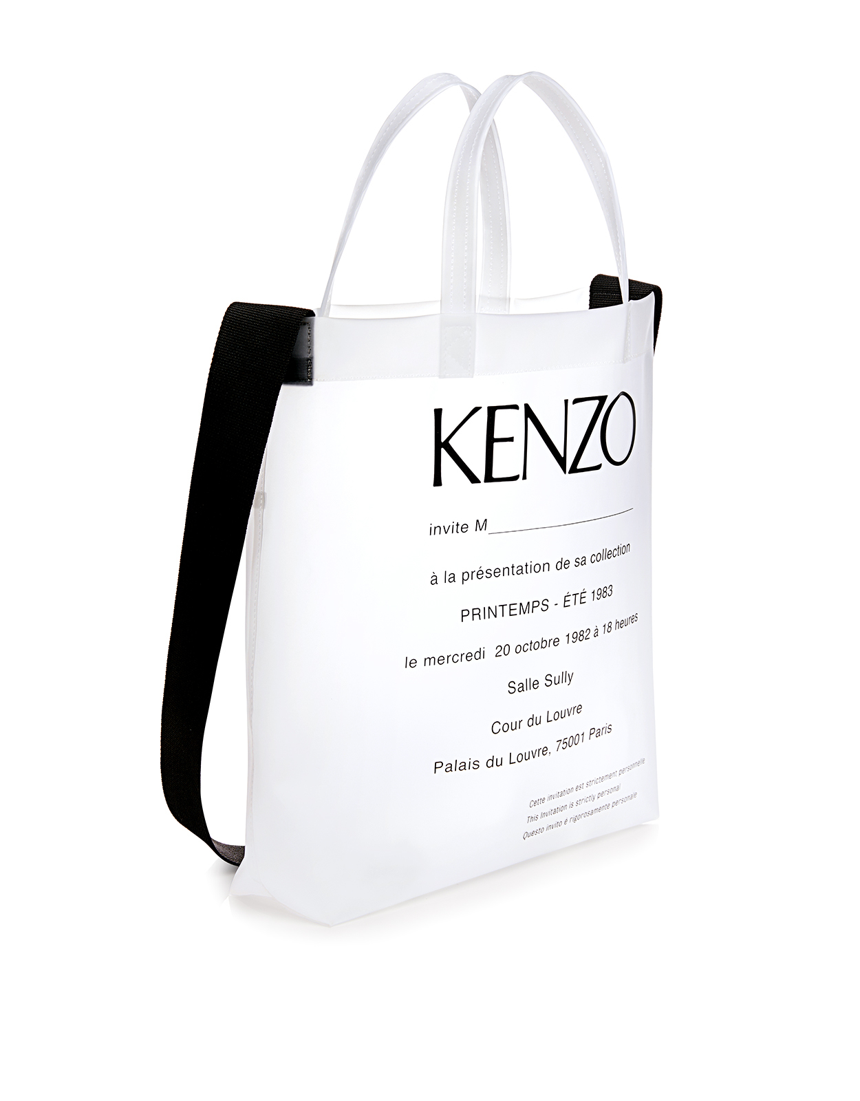 Kenzo | Transparent PVC Tote Bag 